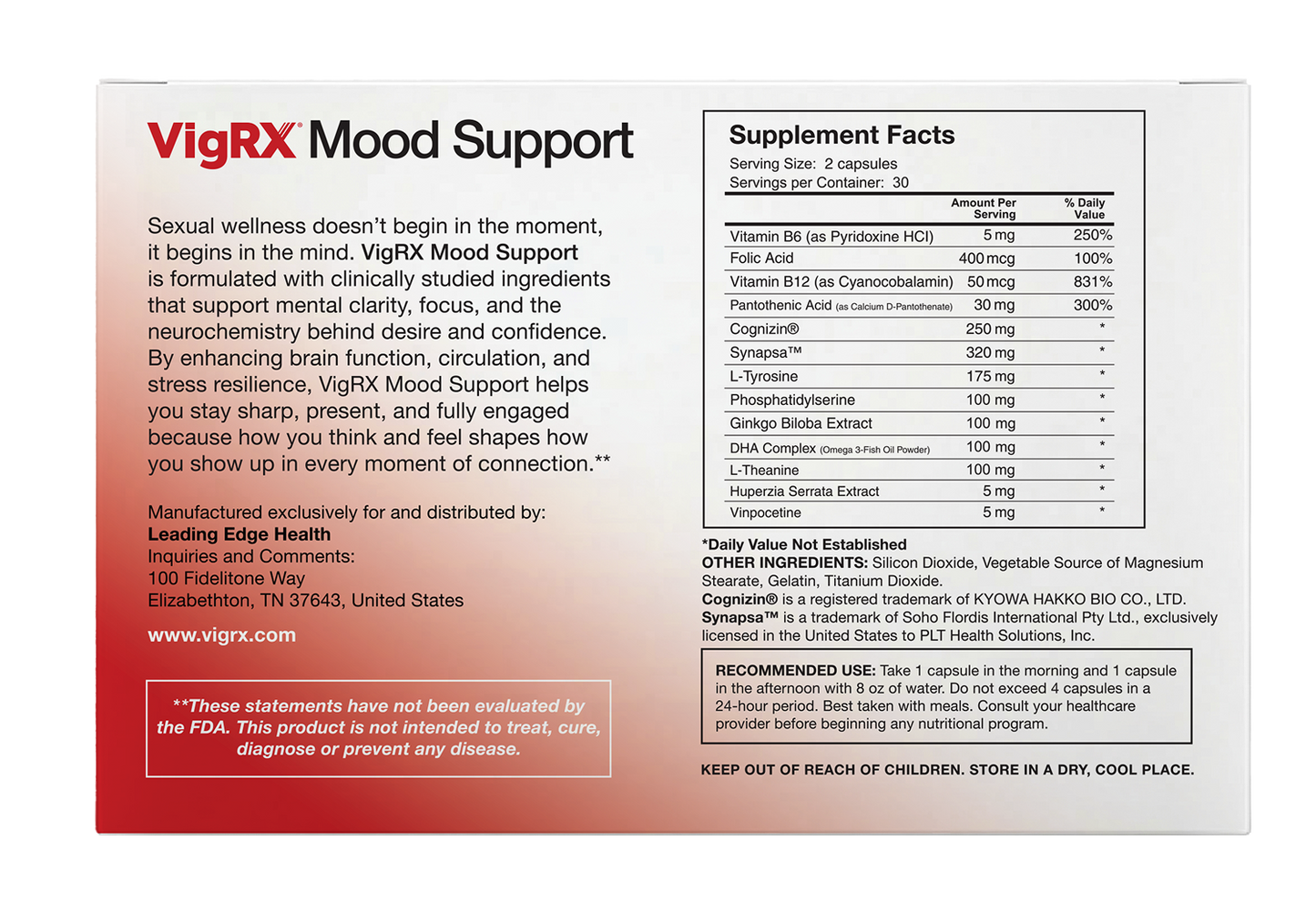 VigRX Mood Support