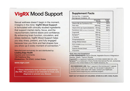 VigRX Mood Support